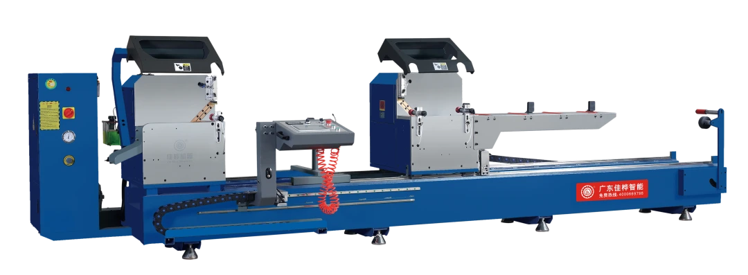 45-degree Double Head Aluminum Profile CNC Machine (Inward)-JH-SN-350X3000-1080