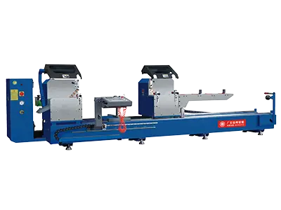 45-degree Double Head Aluminium Profile CNC Machine (Inward)-JH-SN-350X3000-400