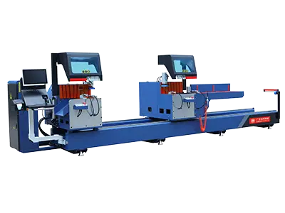 Automatic 45-degree Double Head Aluminum Cutting CNC Machine (Inward)-JH-SJMN-550X4500-400