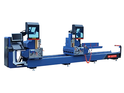 Automatic Double Head CNC Aluminium Cutting Machine (Outward)-JH-SZNW-550X4500-400