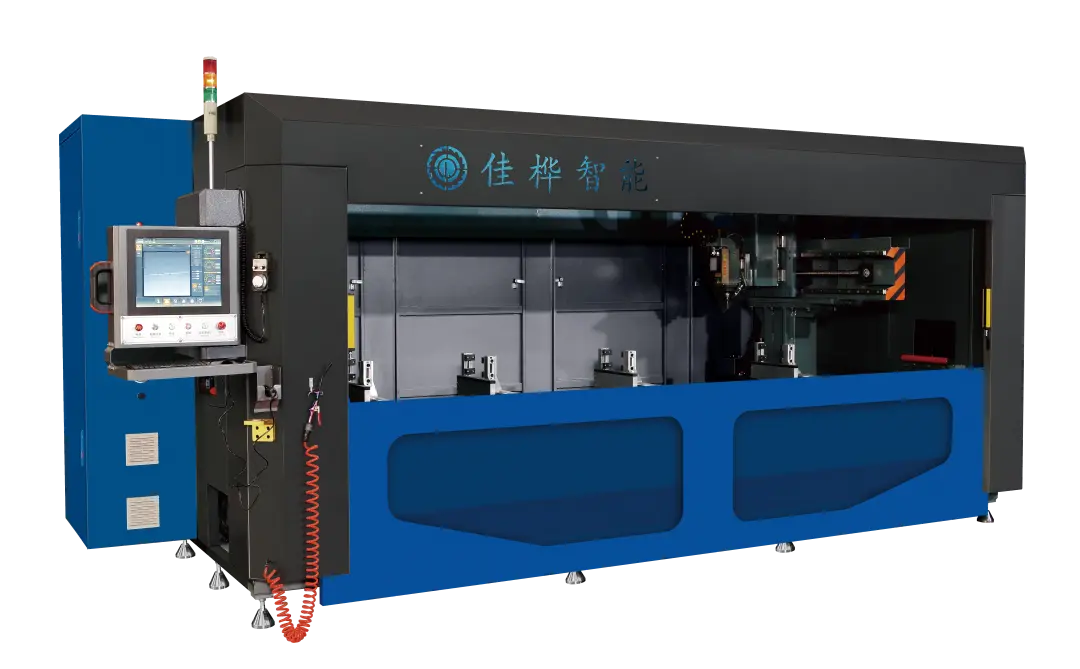 Automatic Four axis CNC Aluminium Milling Machine Center JH CNC 3500 1080 1