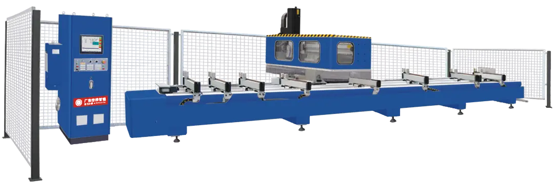 Automatic Four-axis CNC Aluminum Milling Machine (Gantry Type)-JH04L-CNC-7000-1080