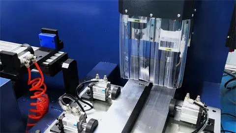 JH-CNC-018-Automatic Dual-Head Drilling and Milling System