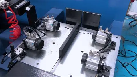 JH-CNC-018-Automatic Material Clamping System