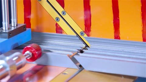 JH-SJMN-550X4500-45° double-head cutting system