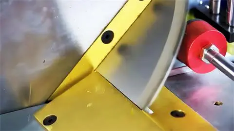 JH-SN-350X3000-High-precision 45° double-head cutting system