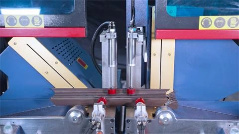 JH-SJMW-550X4500-45°90° double-head cutting system